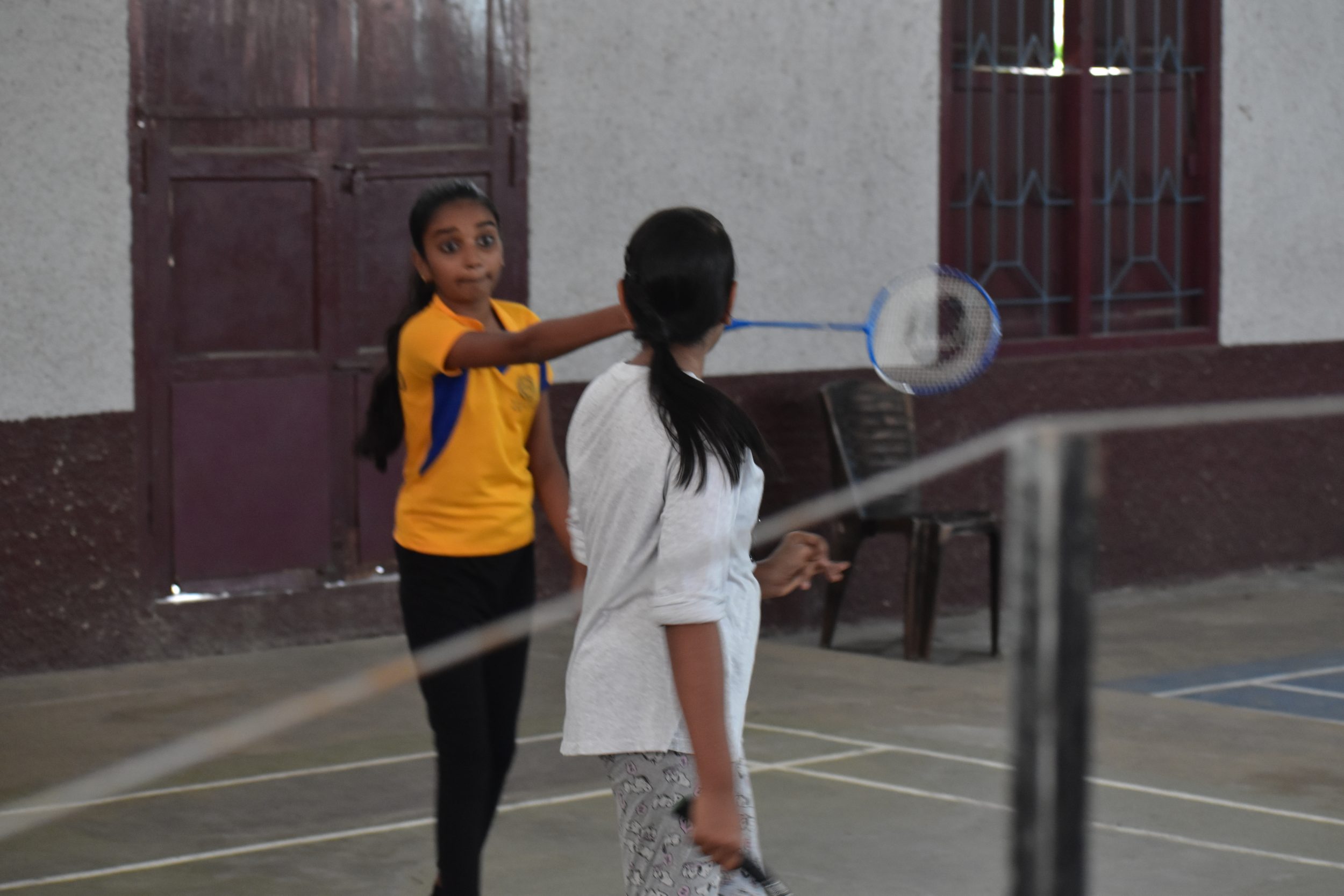 badminton at Don Bosco Senior Secondary School Vaduthala